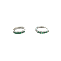 Pendientes Damiata Gioielli Mujer in Oro blanco Zircone 121/102/1-D199 - 121/102/1-D199